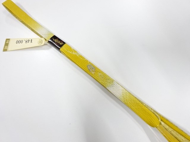 未使用品　正絹　高麗　手組帯締め